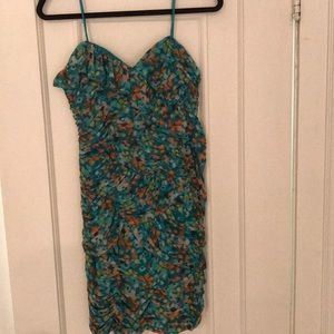 MAX&CLEO BLUESAIL KEEGAN STRAPLESS BODYCON DRESS